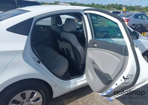 2017 Hyundai Accent Se from USA, damaged, VIN KMHCT4AE6HU278066